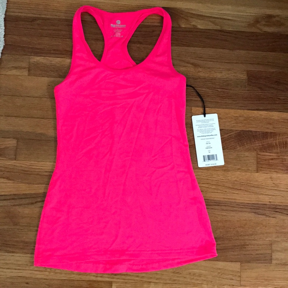 Racerback athletic tank